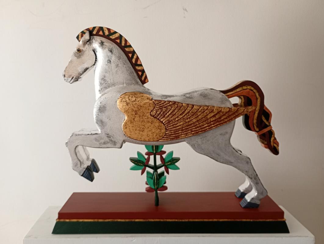Leaping Winged Horse